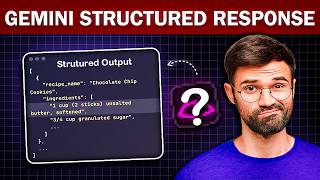 How to Get Structured Output from Gemini API | Gemini API Tutorial