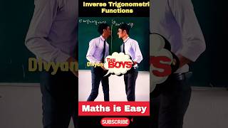 Maths Challenge 🔥 Inverse Trigonometric Functions Class 12th Maths #fun #kadharalz #ytshorts #trend