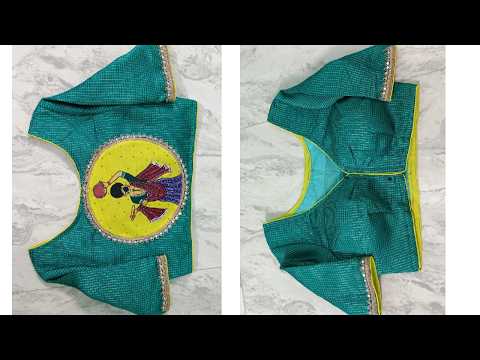 New boat neck blouse designs cutting and stitching,4 tuck blouse ki cutting and stitching