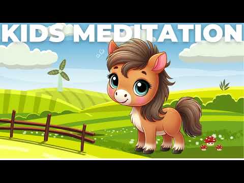 QUICK SLEEP meditation for KIDS with Horse Buttercup