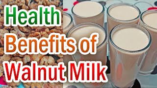 5 Science-Backed Health Benefits of Walnut Milk | Homemade Walnut Milk Recipe | Walnut Milk Benefits