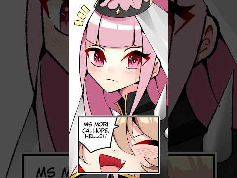 Gigi Makes Calli Feel Embarrassed #hololive #moricalliope