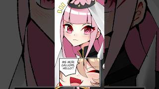 Gigi Makes Calli Feel Embarrassed #hololive #moricalliope