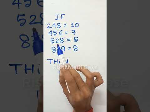 Tricky Math, Find the solution #shorts #youtubeshorts 240825