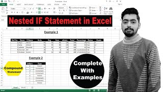 Nested IF Statement in Excel - For Beginners - Ahmad Computer Academy