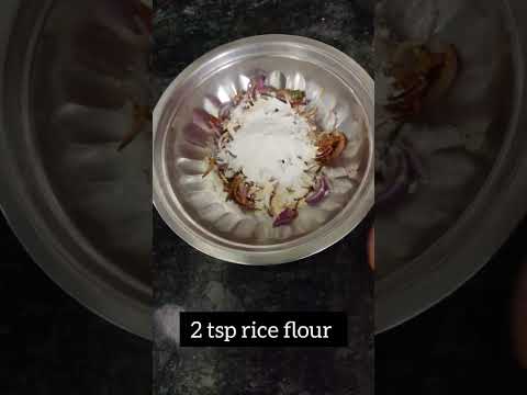 5 Minute Instant Recipe / Snack Recipe/ Kanda Bhaji /Onion Pakoda #shorts #youtubeshorts #recipe