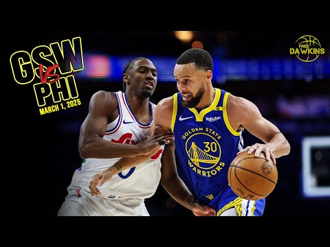 Golden State Warriors Full Team Highlights vs 76ers | March 1, 2025  | FreeDawkins