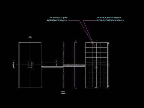 STAAD Pro Advanced Foundation - Analysis & Design of Strap Foundation (Day 50)