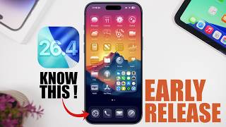 iOS 26.4 Releasing EARLY - 5 Things to Know !