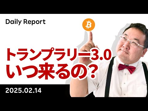 関税問題に揺れるビットコイン相場、第3次トランプラリーはいつ来るの？