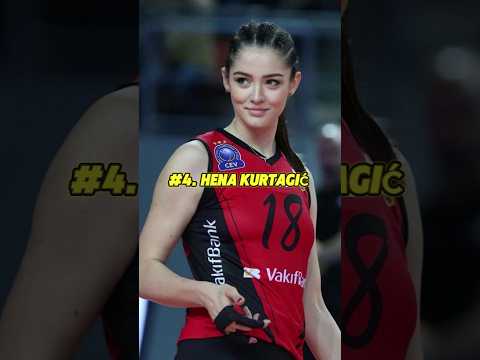 Top 10 Most Beautiful Female Volleyball Players in the World (2025) #shorts #volleyball