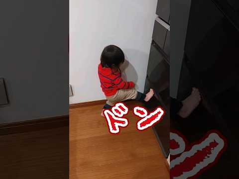 《1歳8ヶ月》冷蔵庫で手を挟まないようにできるよ#日常#成長#子供#1歳児 #shortvideo#癒し#癒し#あかちゃんのいる生活#ショート#育児#short#shorts#赤ちゃん#親子#成長記録