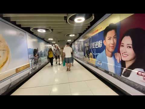 HK MTR STATION WALKING: INSIDE CAUSEWAY BAY STATION | ISLAND LINE | JOY WANDERS