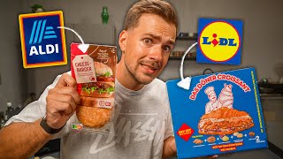 Ich teste Discounter Fertigprodukte 🫣 (Döner Croissant)
