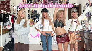 STYLING DIFFERENT AESTHETICS! how to look iconic af