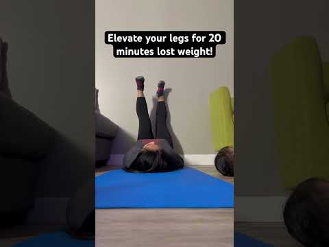 How to lose weight quick and easy lay down and elevate your legs #stomachworkout #backworkout #pull