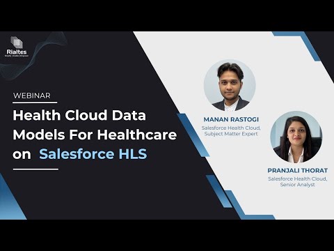 Health Cloud Data Models for Healthcare on Salesforce HLS