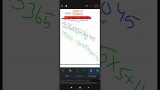 Class 10th math chapter 1 (Euclidean algorithm)   #education,@golden rule classes #shorts #trend 
