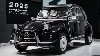 "2025 Citroën 2CV: The Iconic Classic Reimagined for a Sustainable Future!"