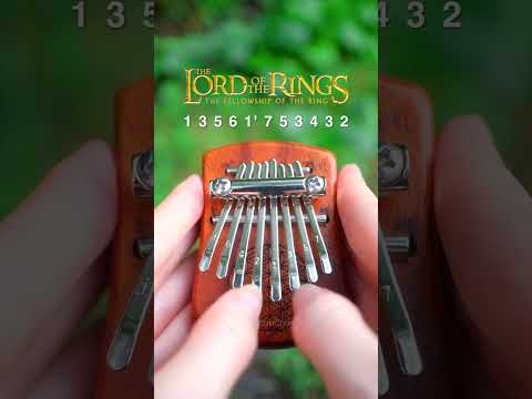 Concerning Hobbits - The Lord of the Rings | Mini 8key Kalimba Tabs & Tutorial