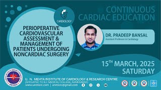 PERIOPERATIVE CARDIOVASCULAR ASSESSMENT & MANAGEMENT OF PATIENTS UNDERGOING NONCARDIAC SURGERY