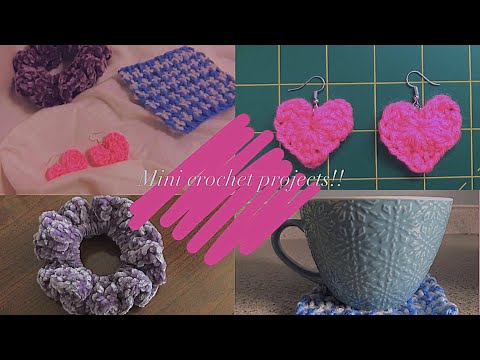 Mini Crochet Projects (QUICK AND EASY)
