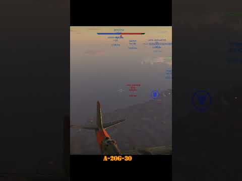 #WarThunder - A-20G-30 Tail gunner kill on B7A2! #sabaton #gaming