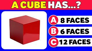 Ultimate Geometry Math Quiz 🔺 | 50 Questions on Shapes, Angles & 3D Figures