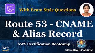 AWS Route 53 Alias Record vs CNAME Explained | SAA-C03 Exam Tips 2026