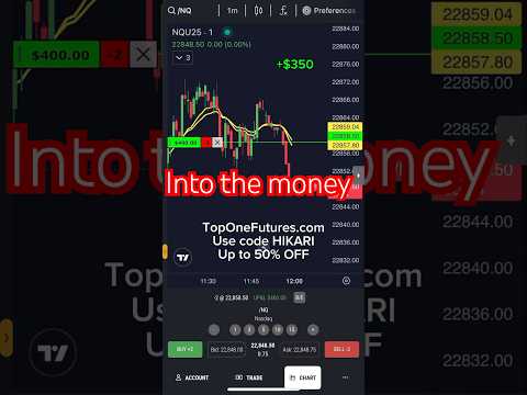 Daytrading scalping NQ Futures up +$350 #futurestradingforbeginners #futurestrading #beginnertrader