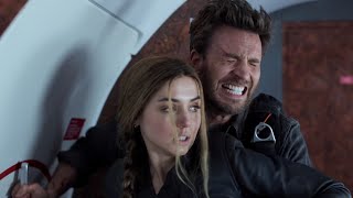 Ghosted - Airplane Fight Scene | Ana de Armas Chris Evans |  Apple TV+