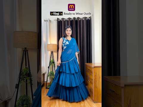 😱Viral 💰Affordable Ready to Wear Lehenga | MEESHO #weddingdress #sticheddresses #meeshofashion