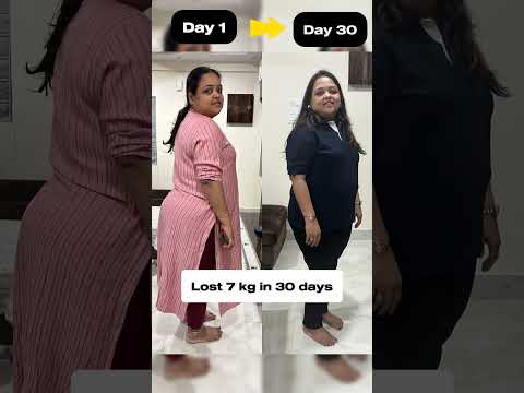 Lost 7 kg in 30 day #healthyhabits #healthyeating #nutritionist #healthylifestyle