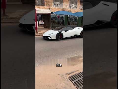 Cardboard Lamborghini #automobile #facts #africa