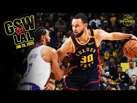 Golden State Warriors Full Team Highlights vs Lakers | Jan 25, 2025 | FreeDawkins