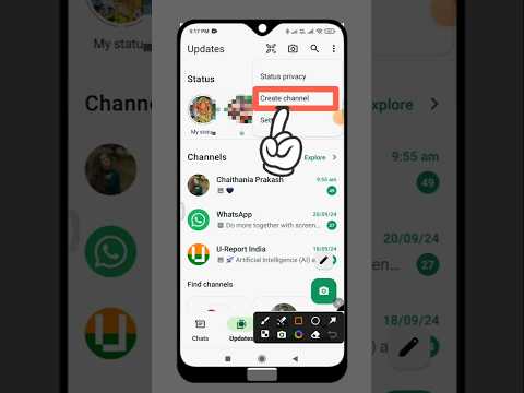 How To Create WhatsApp Channel | WhatsApp New Update 2024😱🔥🔥 #shorts #whatsappchannelupdate