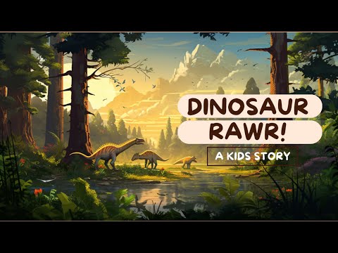 Kids Book Read Aloud: DINOSAUR RAWR! A Friendly Kids Story