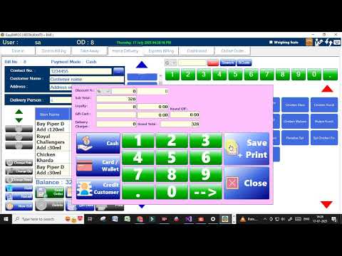 EasyBillPOS Restaurant Billing Software Demo | Dining, Takeaway, Delivery, QR & Waiter App