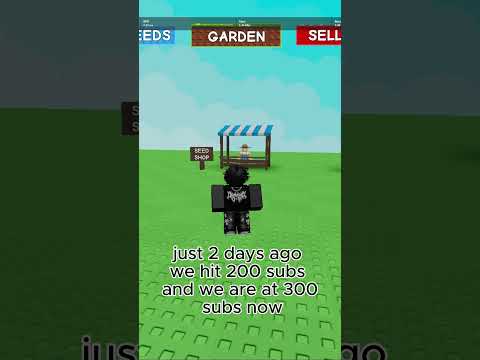 Thank You For 300 Subs #growagarden #roblox #viralvideo #viral #growagardenroblox #manifestedit