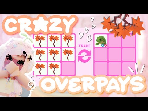 ˚୨୧⋆｡˚ Crazy Overpays! | Trading Video - #adoptme #adoptmetrades ♡༊*·˚