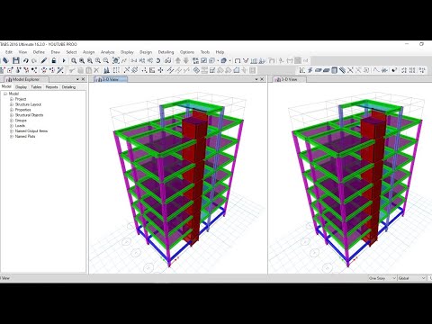 Structural Design Of Building As Per BNBC 2020 Using ETABS |New project Part-1