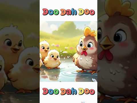 School Time | Utho Mere Bachoo |Hen & Chicks | @DooDahDoo Nursery Rhymes & Kids Songs