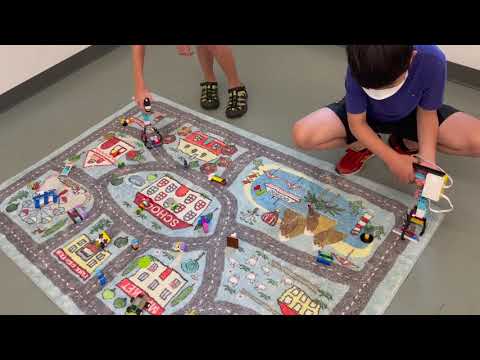 race with robot hand
