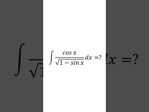 MIT'S math exam: Solving an integration problem from MIT University. #integral #mathematics #maths