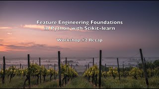 ML Workshop #2 - Recap