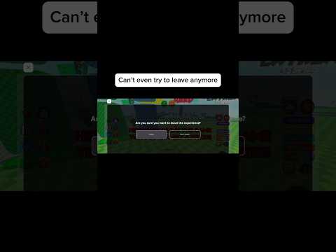 Can’t even try to leave these stupid games 🙄 | #roblox #stupid #shorts #brainrot