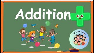Addition Concept for Kids| Addition up to 10 | Kindergarten Maths | Fun Learn Explore