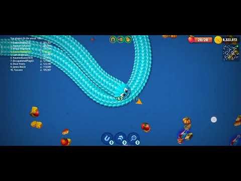 Wormszone.io game video 4