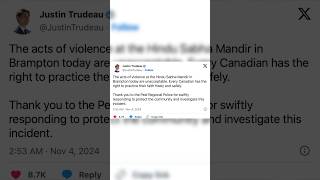 The Khalistani Attack on Canada’s Hindu Temple