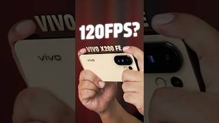 Vivo X200 FE Gaming Test 🔥 120fps in BGMI? #shorts #vivox200fe #gaming